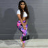 Fashion Casual Printed Skinny Women Pants Pencil Leggings